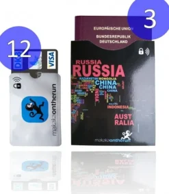 MakakaOnTheRun RFID Schutzh&uuml;llen Set