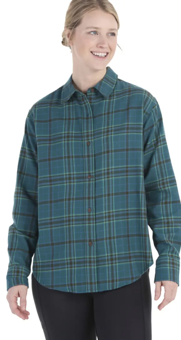 Marmot Womens Fairfax Novelty Lightweight Flannel LS