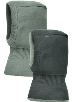 maximo Kinderschlupfm&uuml;tze Merino 2-farbig