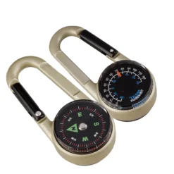 Munkees Karabiner Kompass/Thermometer