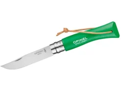 Opinel Messer mit Lederriemen