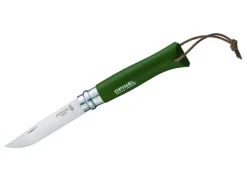 Opinel Messer mit Lederriemen