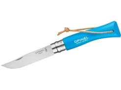 Opinel Messer mit Lederriemen