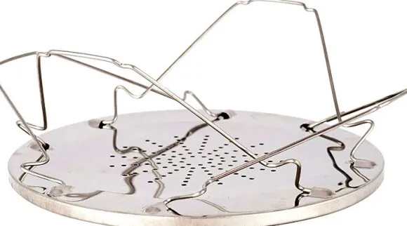 Origin Outdoors Campingtoaster Edelstahl
