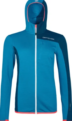 Ortovox Fleece Light Grid Hooded Jacket Women
