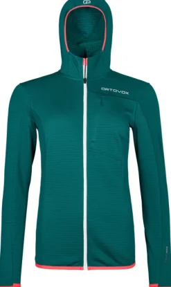 Ortovox Fleece Light Grid Hooded Jacket Women