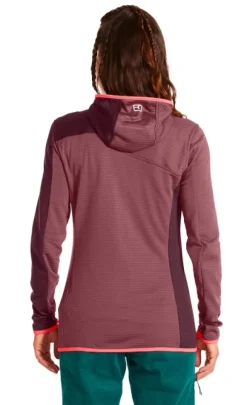Ortovox Fleece Light Grid Hooded Jacket Women