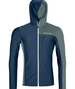 Ortovox Fleece Light Grid Hooded Jacket