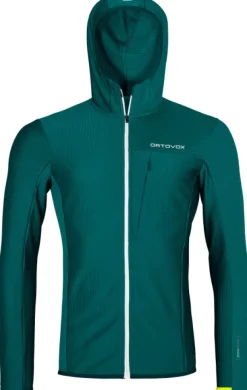 Ortovox Fleece Light Grid Hooded Jacket