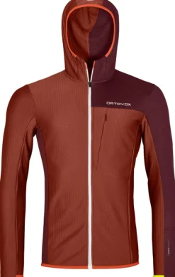 Ortovox Fleece Light Grid Hooded Jacket