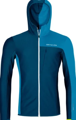 Ortovox Fleece Light Grid Hooded Jacket