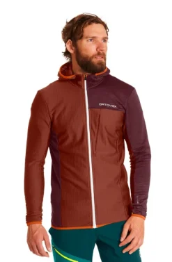 Ortovox Fleece Light Grid Hooded Jacket