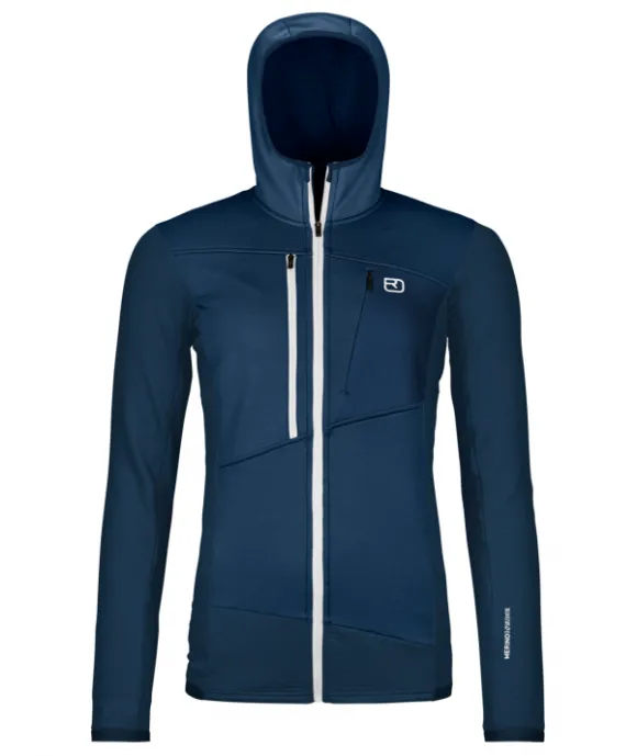 Ortovox Merino Fleece Grid Hoody Women