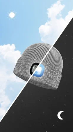P.A.C. Kids Lumi Reflective LED Beanie