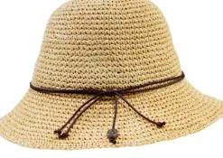 P.A.C. Lilen Bucket Straw Hat