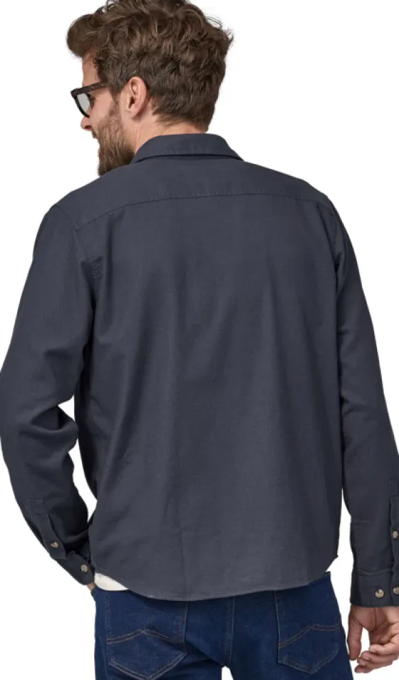 Patagonia Mens LS Cotton in Conversion LW Fjord Flannel Shirt