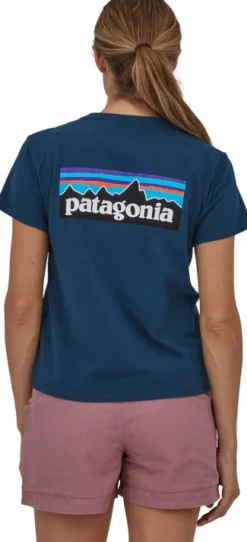 Patagonia Womens P-6 Logo Responsibili-Tee