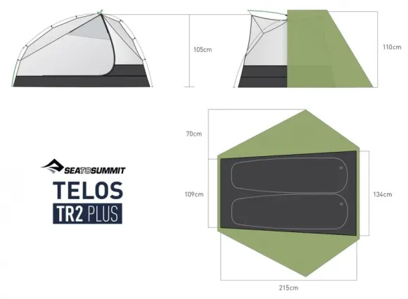 Sea to Summit Telos TR Plus