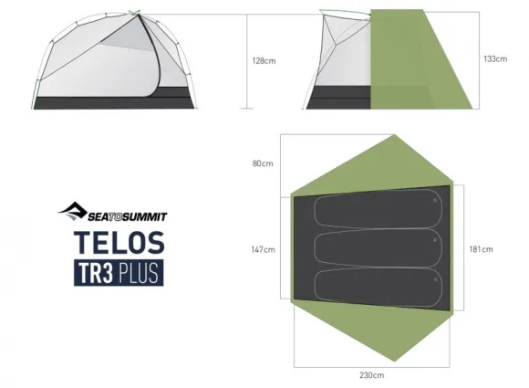 Sea to Summit Telos TR Plus