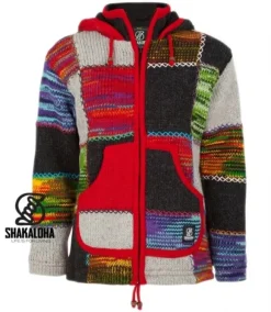 Shakaloha Patchwork Hood Vintage Women
