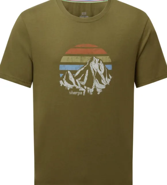 Sherpa Adventure Gear Bali Retro Sunset Tee