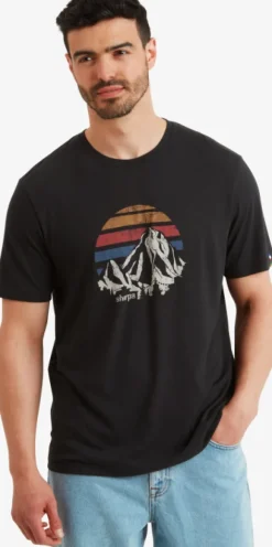 Sherpa Adventure Gear Bali Retro Sunset Tee