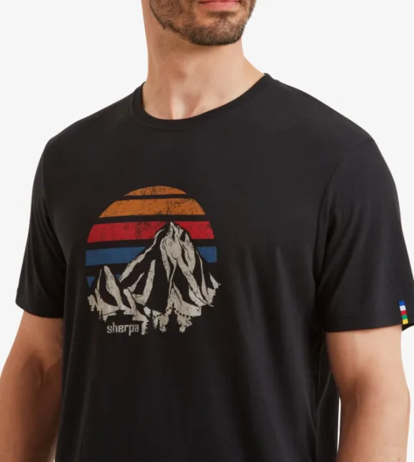 Sherpa Adventure Gear Bali Retro Sunset Tee