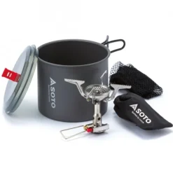Soto Amicus mit Stealth Igniter New River Pot Combo