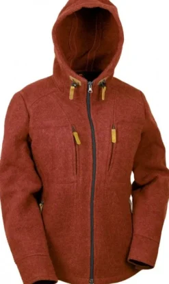 Steinkauz Lodenfleecejacke Kapuzenwally