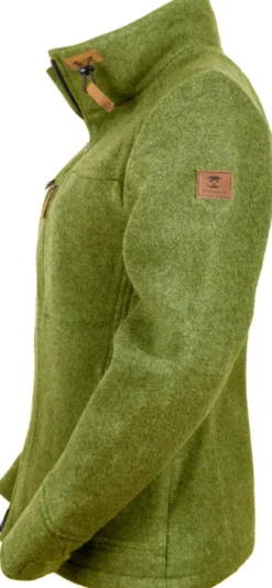 Steinkauz Lodenfleecejacke Kragenwally