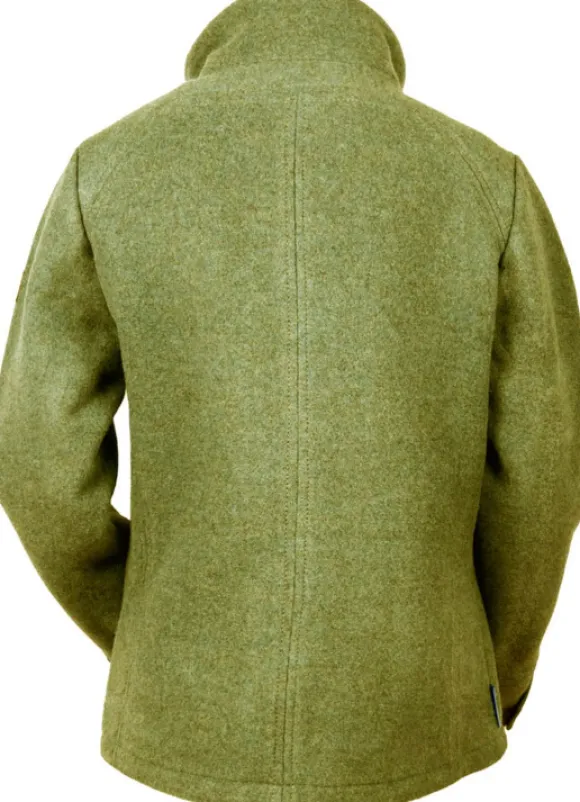 Steinkauz Lodenfleecejacke Kragenwally