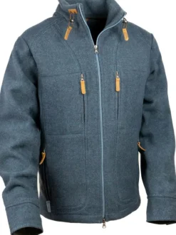 Steinkauz Lodenfleecejacke Kragenhuber