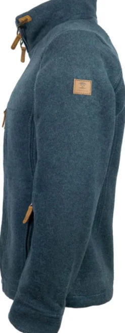 Steinkauz Lodenfleecejacke Kragenhuber