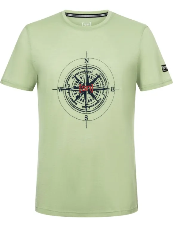 Super.Natural Mens Wind Rose Tee