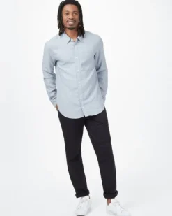 Tentree Mens Hemp Button Front Shirt