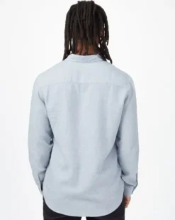 Tentree Mens Hemp Button Front Shirt