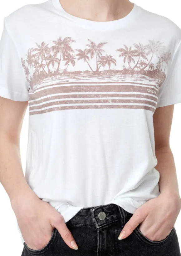 Tentree Womens Tourist Juniper T-Shirt