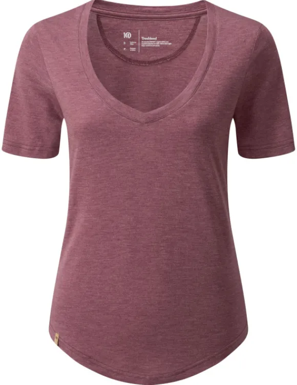 Tentree Womens Treeblend V-Neck T-Shirt