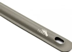 TOAKS Titanium Long Handle Spoon w Polished Bowl