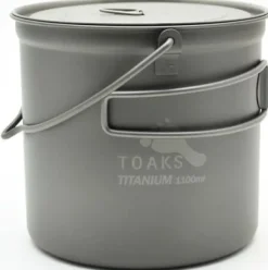 TOAKS Titanium Pot with Bail Handle
