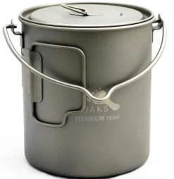 TOAKS Titanium Pot with Bail Handle