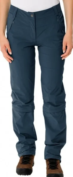 VAUDE Womens Farley Stretch Capri T-Zip Pants III