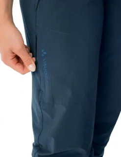 VAUDE Womens Farley Stretch Capri T-Zip Pants III