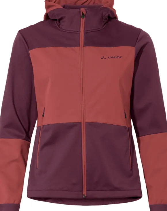 VAUDE Womens Qimsa Hooded Softshell Jacket