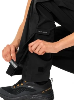 VAUDE Womens Yaras Rain Zip Pants IV