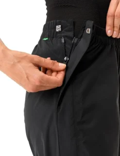 VAUDE Womens Yaras Rain Zip Pants IV
